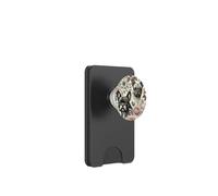 French Bulldog Vintage Flowers Pattern Aesthetic Frenchie PopSockets PopWallet for MagSafe