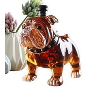 French Bulldog Whisky Bottle | Decanter - Whisky for Home | Alcohol Decanter for Restaurants Shelves, Collector's Liquid Bottle Interesting Way to Store Spirits and at the same time