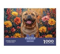 French Bulldog1000Piece JigsawPuzzlesAnimal KidsforAdult Colourful LargePiecePuzzles Age12+byth EducationalGame Uncover The Puzzle 70x50cm/1000pcs