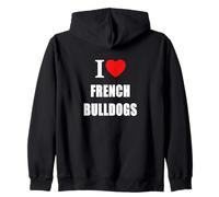 French Bulldogs For Men Women And Dog Owners Zip Hoodie