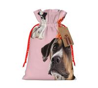 French Bulldogs Print Drawstring Bags Burlap Gifts Bag With Drawstring Gift Bags For Wedding/Party/Festival/Storage
