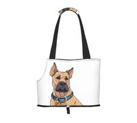 French Bulldogs Print Printed Foldable Pet Bag - Portable Puppy Cat Travel Handbag Tote,Pet Carrier Backpacks.
