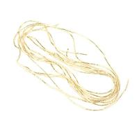 French Bullion Wire Embroidery,French Wire for Jewellery Making,Floss,Embroidery Thread Copper Wire Sewing Stitching Gloss 1.5mm Dia. Manual DIY StringSand Silver (Gold)