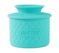 French Butter Dish - Easy To Serve Tub With Soft, Modern, Decorative Frosted Glass On The Worktop, High Quality, Non-Porous Stoneware Storage Pot | High Quality