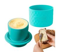 French Butter Pot Silicone Lid Container | Butter Dish with Lid for Bakers Kitchen Home Easter Christmas Birthday Gift