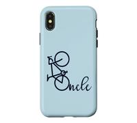 French Canadian Oncle Brother Cycling Uncle Case for iPhone X/XS
