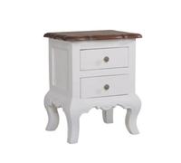 French Chic Painted Bedside Table
