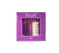 French Connection 3 Her Gift Set Body Mist 250Ml And Body Lotion 250Ml