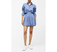 French Connection Alexis Cotton Stripe Pltd Mini Navy/white size 10 | Mini Skirts Outlet | Women | Blue 10