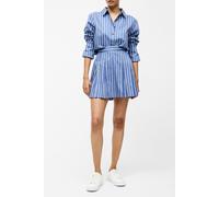 French Connection Alexis Cotton Stripe Pltd Mini Navy/white size 16 | Mini Skirts Outlet | Women | Blue 16