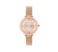 French Connection Analog Rose Gold Dial Women's Watch-FCN0007C-R, Gold