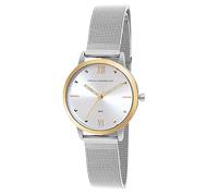 French Connection Analog Watch for Women -FCE20TM, Silver