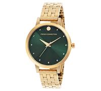 French Connection Analog Watch for Women -FCN00017D, Gold