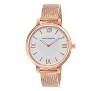 French Connection Analog Watch for Women -FCN00027B, Rose Gold