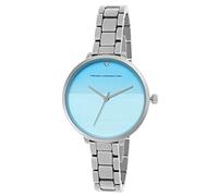 French Connection Analog Watch for Women -FCS001B, Silver