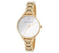 French Connection Analog Watch for Women -FCS003B, Gold