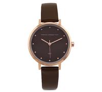French Connection Analog Women's Watch, BROWN, Modern