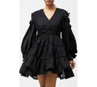 French Connection Aubrey 3d Lace Trim Mini Dress Black size 14 | Mini Dresses Outlet | Women | Black 14