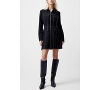 French Connection Azra Twill Mini Dress Unlined Black size 10 | Mini Dresses Outlet | Women | Black 10