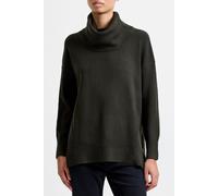 French Connection Babysoft Ribbed Cowl Neck Jumper Brunswick Green size XS | Sweaters Outlet | Women | Green XS