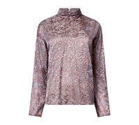 French Connection Becky Burnout Turtle Neck Top Bronze Multi size S | Blouses Outlet | Women | Brown S