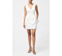 French Connection Beverly Bow Short Dress Summer White size 12 | Mini Dresses Outlet | Women | White