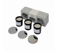 French Connection Black Collection Trio Scented Candle Gift Set 3×47g - Luxury Home French Connection Black