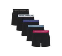 French Connection Boxers for Men - Pack of 5 - Everyday Wear Men’s Underwear that Combine Style with Comfort, 5 Pack / Multi / Fc3, L