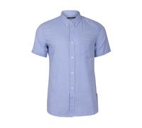 French Connection Checked & Stripe Pocket Ss Sky Gingham size S | Casual Shirts Outlet | Men S