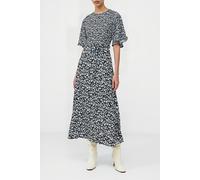 French Connection Crew Angel L Black/grey size 10 | Midi Dresses Outlet | Women | Black 10