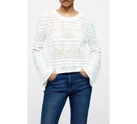 French Connection Crochet Bobble Knit Summer White size M | Knitted Sweaters Outlet | Women | White M