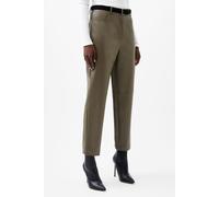 French Connection Crolenda Pu Trousers Chocolate Ganache size 6 | Leather Pants Outlet | Women | Brown 6