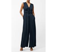 French Connection Damasco Air Flow Poly Jumpsuit Navy size S | Jumpsuits Outlet | Women | Blue S