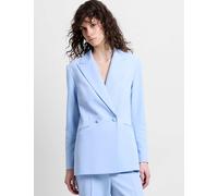 French Connection Double Breasted Blazer Light Blue