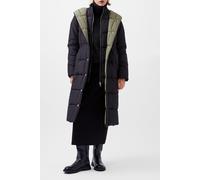 French Connection Double Front Puffer Jacket Blackout / Khaki size M | Winter Jackets Outlet | Women | Black M