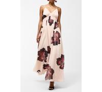 French Connection Elyse Hallie Crinkle Maxi Dres Blush Pink Floral size 14 | Maxi Dresses Outlet | Women | Pink 14
