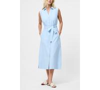 French Connection Era Poplin Sless Midaxi Dress Sky Blue size 8 | Midi Dresses Outlet | Women | Blue 8