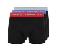 French Connection FC20 3pk Boxer Shorts Mens - Black - Size Small