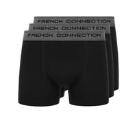 French Connection FC31 3pk Boxer Shorts Mens - Black - Size Medium