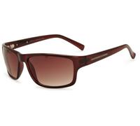 French Connection FCU592 Rectangle Men's Sunglasses Brown One Size