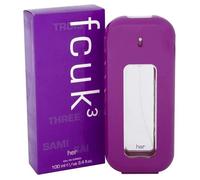 French Connection Fcuk 3 Her 100ml Eau De Toilette EDT Spray - Women's - New
