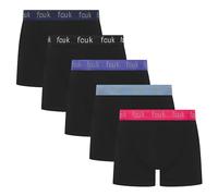 French Connection FCUK20 Mens Boxer Shorts 5-Pack Classic Fit Trunks