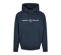French Connection French Logo Hoodie-Navy-Large