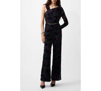 French Connection Guthren Burnout Jumpsuit Baked Cherry size 16 | Jumpsuits Outlet | Women 16