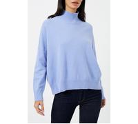 French Connection Jeanie Vhari Sust Roll Nk Jmpr Blue size XS | Knitted Sweaters Outlet | Women | Blue XS