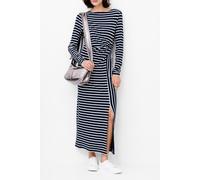 French Connection Kyra Jersey Dress Navy White size M | Maxi Dresses Outlet | Women | Blue M
