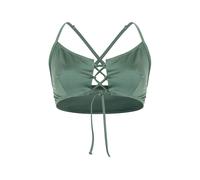 French Connection Lace Up Bikini Top Army size M | Bikinis Outlet | Women | Green M