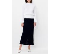 French Connection Levy Balloon Sleeve Top Winter White size S | Blouses Outlet | Women | White S