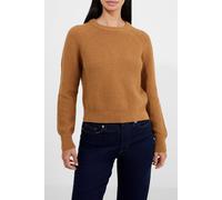 French Connection Lilly Mozart Crew Neck Jumper Tobacco Brown Mel size XL | Knitted Sweaters Outlet | Women | Brown XL