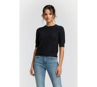 French Connection Lily Mozart Short Sleeve Blackout size S | Knitted Sweaters Outlet | Women | Black S